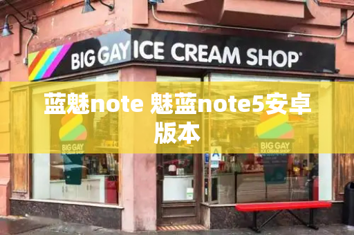 蓝魅note 魅蓝note5安卓版本-第1张图片-星选测评