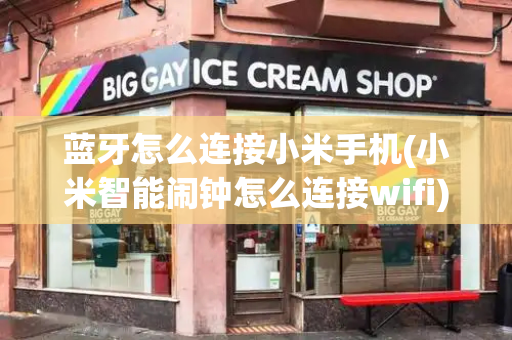 蓝牙怎么连接小米手机(小米智能闹钟怎么连接wifi)-第1张图片-星选测评