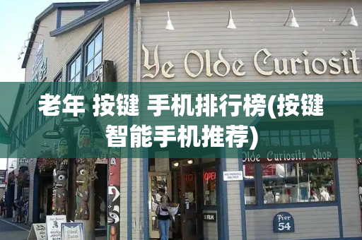 老年 按键 手机排行榜(按键智能手机推荐)