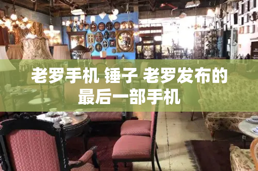 老罗手机 锤子 老罗发布的最后一部手机