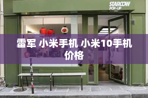 雷军 小米手机 小米10手机价格