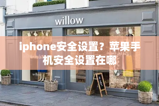 iphone安全设置？苹果手机安全设置在哪-第1张图片-星选测评