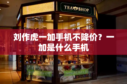 刘作虎一加手机不降价？一加是什么手机