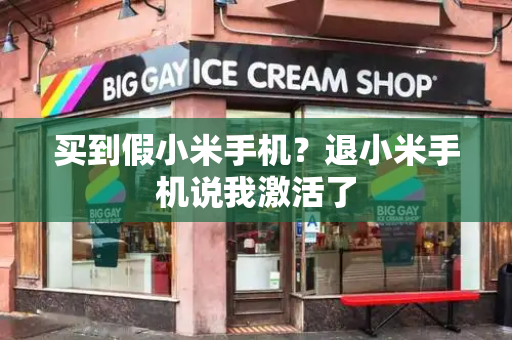 买到假小米手机？退小米手机说我激活了-第1张图片-星选测评