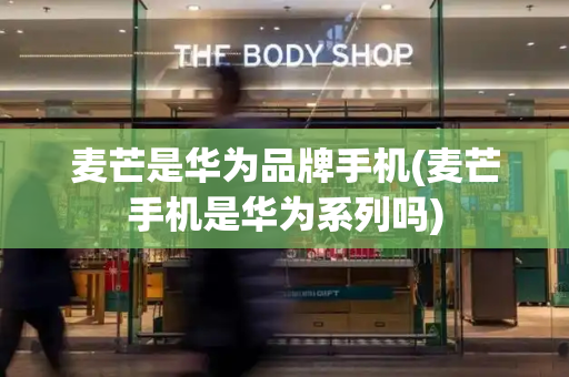 麦芒是华为品牌手机(麦芒手机是华为系列吗)-第1张图片-星选测评