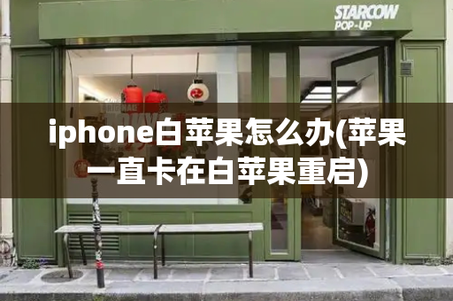 iphone白苹果怎么办(苹果一直卡在白苹果重启)