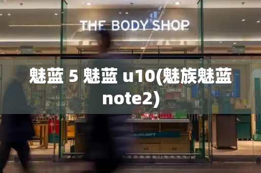 魅蓝 5 魅蓝 u10(魅族魅蓝note2)-第1张图片-星选测评