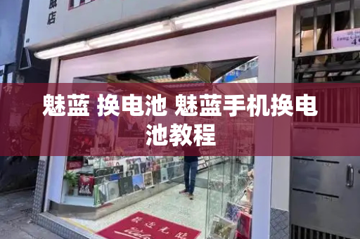 魅蓝 换电池 魅蓝手机换电池教程