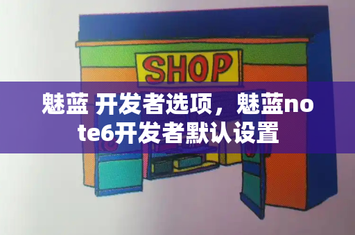 魅蓝 开发者选项，魅蓝note6开发者默认设置