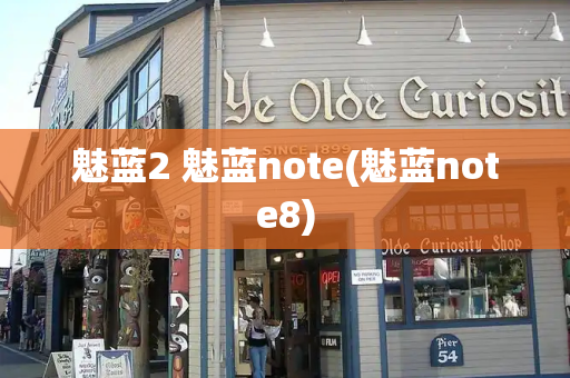 魅蓝2 魅蓝note(魅蓝note8)-第1张图片-星选测评