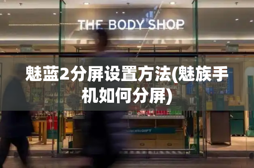 魅蓝2分屏设置方法(魅族手机如何分屏)