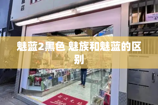 魅蓝2黑色 魅族和魅蓝的区别