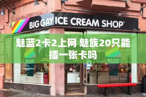 魅蓝2卡2上网 魅族20只能插一张卡吗