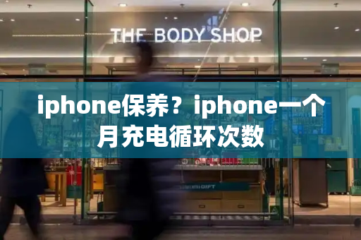 iphone保养？iphone一个月充电循环次数-第1张图片-星选测评