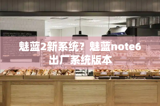 魅蓝2新系统？魅蓝note6出厂系统版本