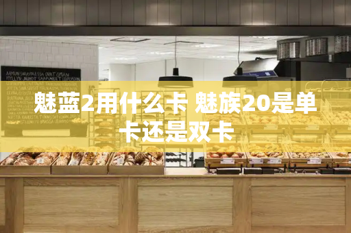 魅蓝2用什么卡 魅族20是单卡还是双卡