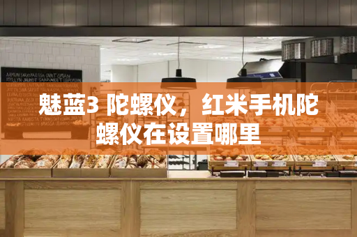 魅蓝3 陀螺仪，红米手机陀螺仪在设置哪里