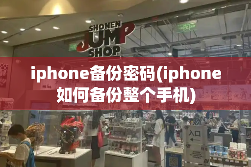 iphone备份密码(iphone如何备份整个手机)