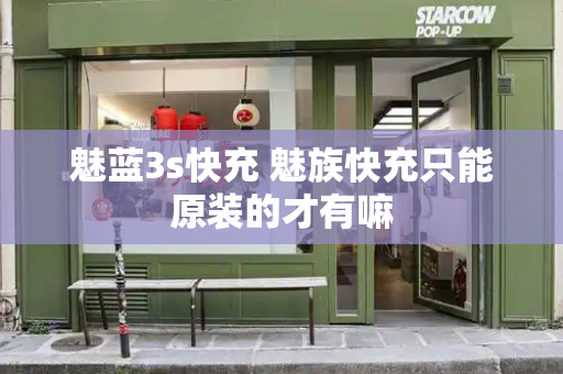 魅蓝3s快充 魅族快充只能原装的才有嘛