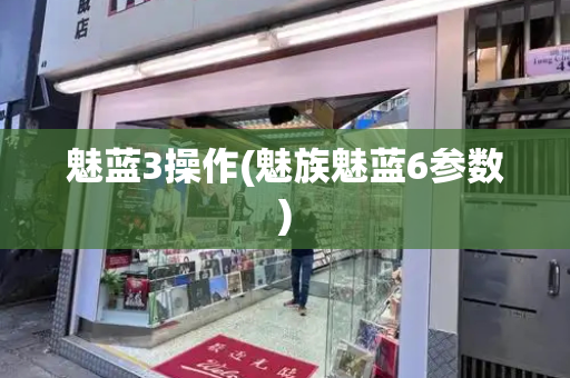魅蓝3操作(魅族魅蓝6参数)