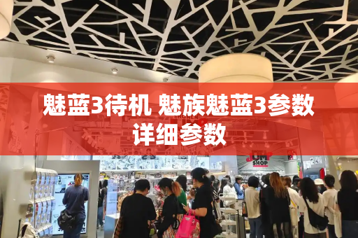 魅蓝3待机 魅族魅蓝3参数详细参数