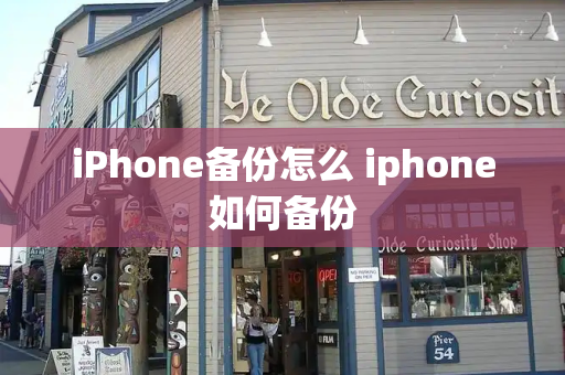 iPhone备份怎么 iphone如何备份-第1张图片-星选测评