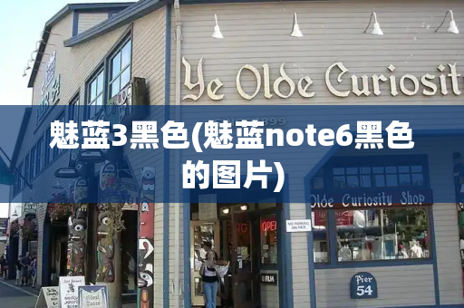 魅蓝3黑色(魅蓝note6黑色的图片)