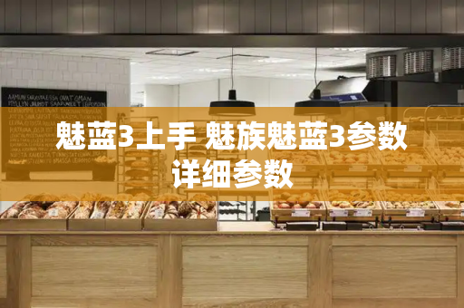 魅蓝3上手 魅族魅蓝3参数详细参数