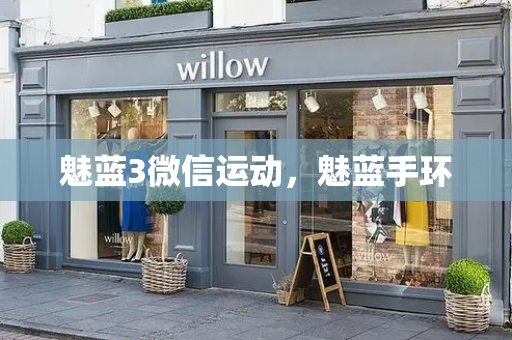 魅蓝3微信运动，魅蓝手环