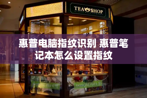 惠普电脑指纹识别 惠普笔记本怎么设置指纹