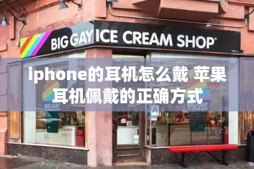 iphone的耳机怎么戴 苹果耳机佩戴的正确方式-第1张图片-星选测评