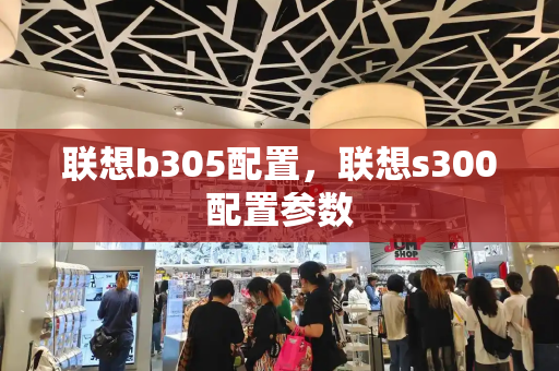 联想b305配置，联想s300配置参数-第1张图片-星选测评