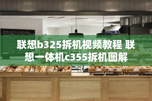 联想b325拆机视频教程 联想一体机c355拆机图解-第1张图片-星选测评