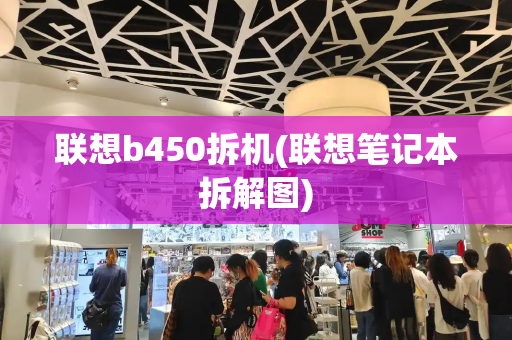 联想b450拆机(联想笔记本拆解图)-第1张图片-星选测评