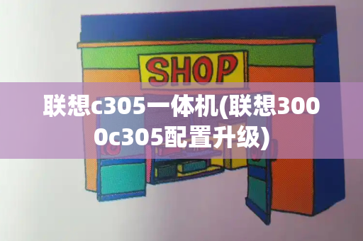 联想c305一体机(联想3000c305配置升级)-第1张图片-星选测评