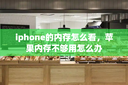iphone的内存怎么看，苹果内存不够用怎么办