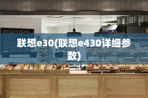 联想e30(联想e430详细参数)