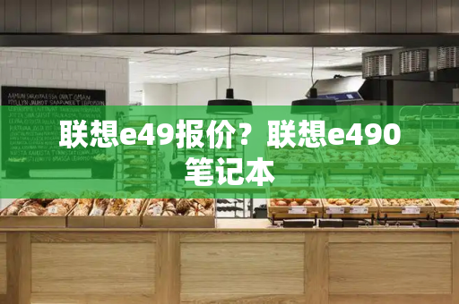 联想e49报价？联想e490笔记本-第1张图片-星选测评