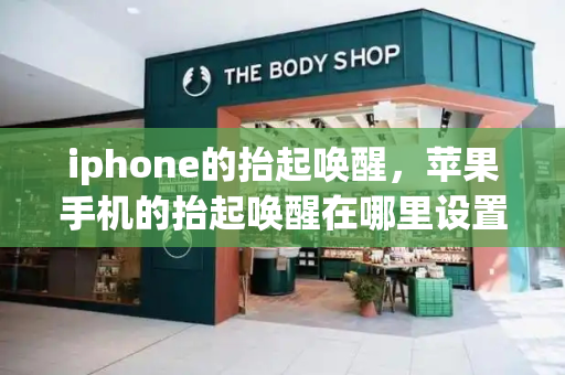 iphone的抬起唤醒，苹果手机的抬起唤醒在哪里设置