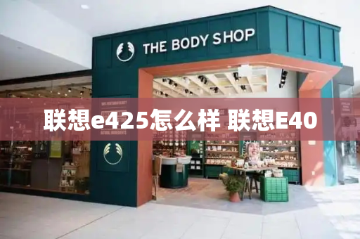联想e425怎么样 联想E40