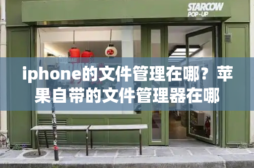 iphone的文件管理在哪？苹果自带的文件管理器在哪-第1张图片-星选测评