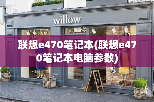 联想e470笔记本(联想e470笔记本电脑参数)-第1张图片-星选测评