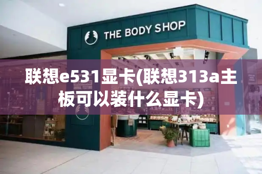 联想e531显卡(联想313a主板可以装什么显卡)