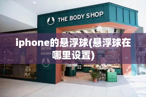 iphone的悬浮球(悬浮球在哪里设置)-第1张图片-星选测评