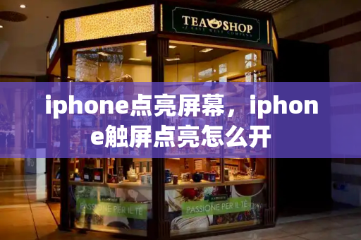 iphone点亮屏幕，iphone触屏点亮怎么开-第1张图片-星选测评