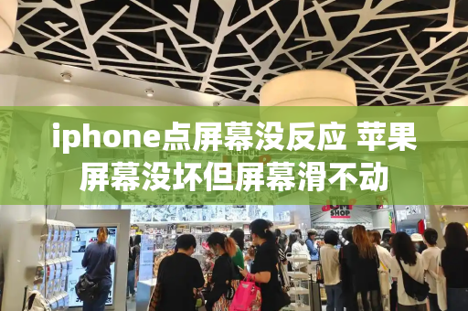 iphone点屏幕没反应 苹果屏幕没坏但屏幕滑不动-第1张图片-星选测评