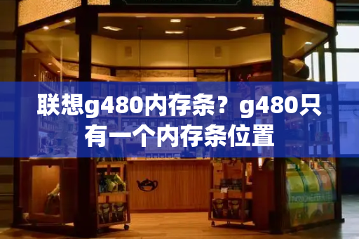 联想g480内存条？g480只有一个内存条位置-第1张图片-星选测评