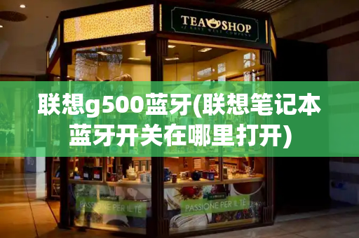 联想g500蓝牙(联想笔记本蓝牙开关在哪里打开)-第1张图片-星选测评
