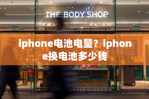 iphone电池电量？iphone换电池多少钱-第1张图片-星选测评
