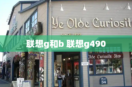 联想g和b 联想g490-第1张图片-星选测评